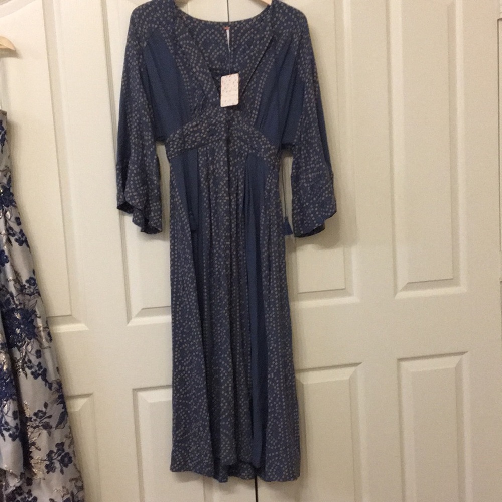 Free People Denim Combo dress - Picture 4 of 4
